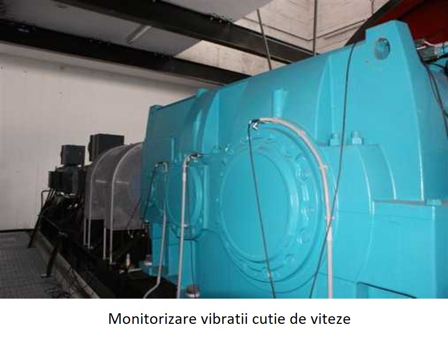 monitorizare vibratii cutie de viteza